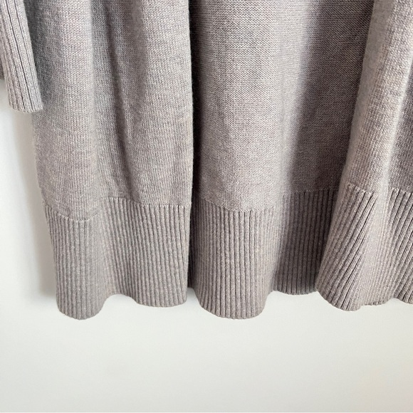 Aritzia Wilfred Free Merino Wool Cotton Open Front Cardigan Neutral Size Small - Picture 4 of 6